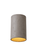 Betonové přisazené stropní světlo | Minimalistické svítidlo z mikrobetonu